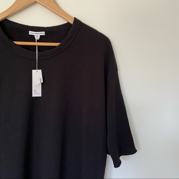 James Perse French Terry T Shirt Dress NWT Size 2 Medium - Picture 5 of 12